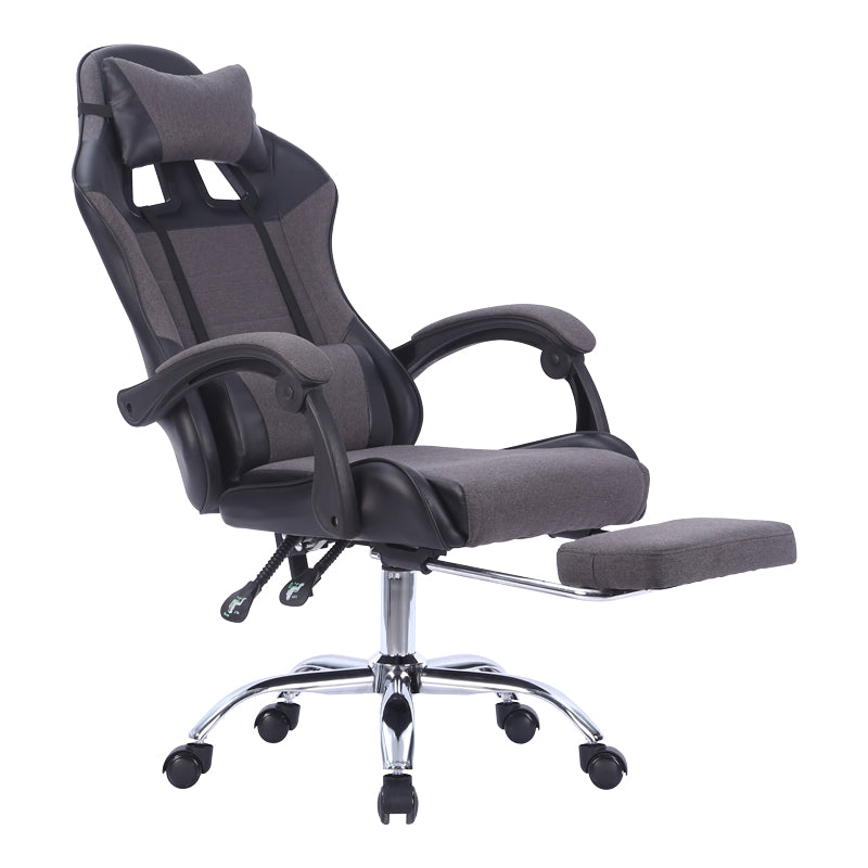 Καρέκλα γραφείου Winner gaming pakoworld PVC-ύφασμα μαύρο pakoworld