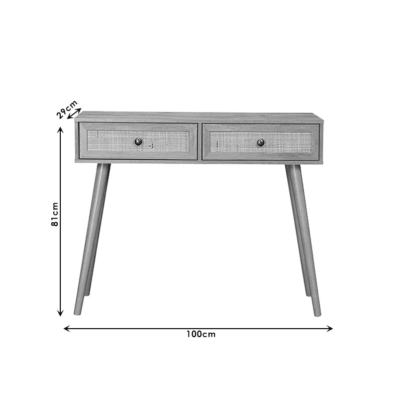 Κονσόλα Oslo pakoworld sonoma 100x29x81εκ pakoworld