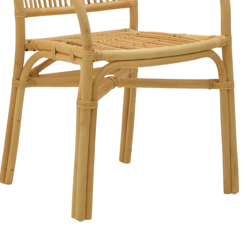 Πολυθρόνα Drein Inart φυσικό rattan 56x56x84εκ INART