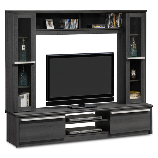 Σύνθετο σαλονιού Chico TV pakoworld χρώμα embony oak 180.5x40x158εκ pakoworld