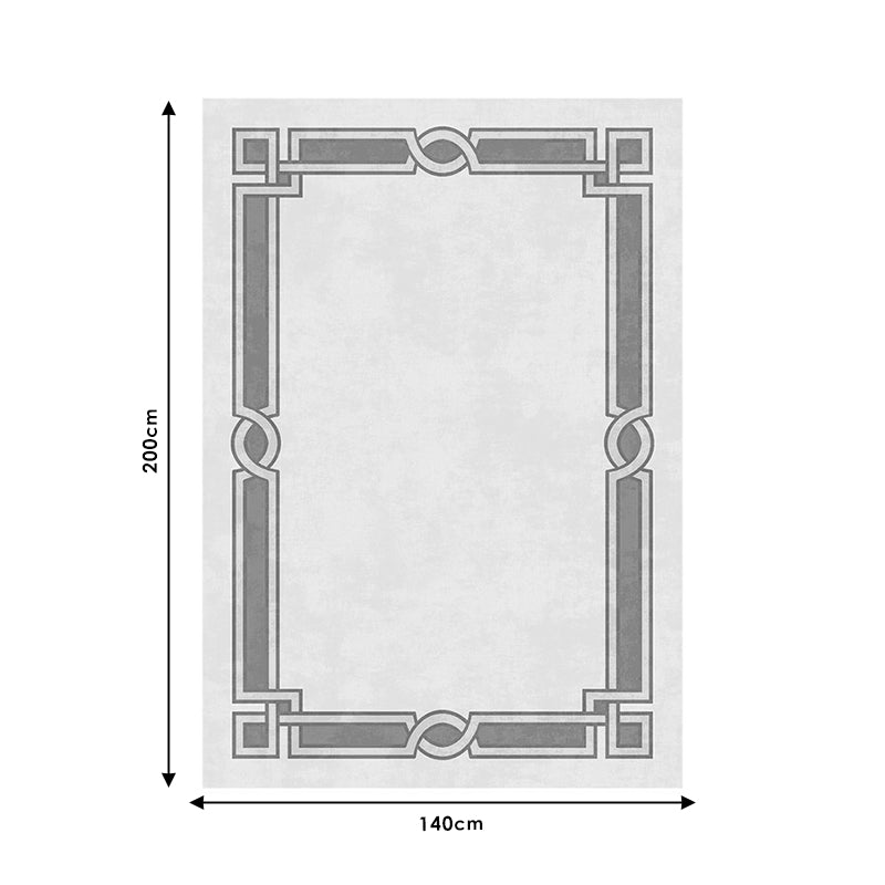 Χαλί PWC-0019 pakoworld εκρού-καφέ 140x200εκ pakoworld