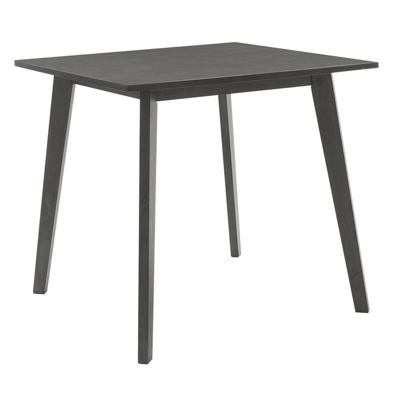 Tραπεζαρία Benson - Toto pakoworld σετ 5τμχ rustic grey - ύφασμα grey 80x80x75εκ pakoworld