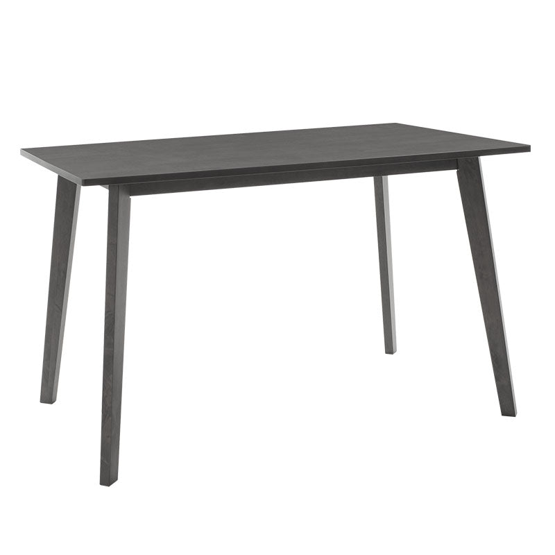 Tραπεζαρία Benson - Toto pakoworld σετ 5τμχ rustic grey - ύφασμα γκρι 120x75x75εκ pakoworld