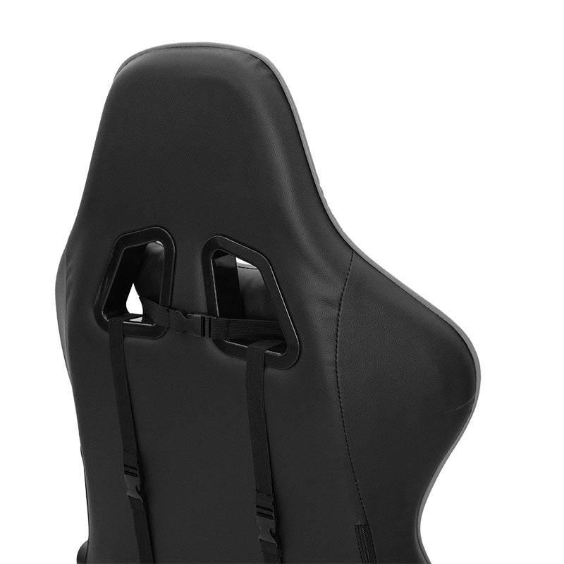 Καρέκλα γραφείου gaming Miel pakoworld PU μαύρο-γκρι pakoworld