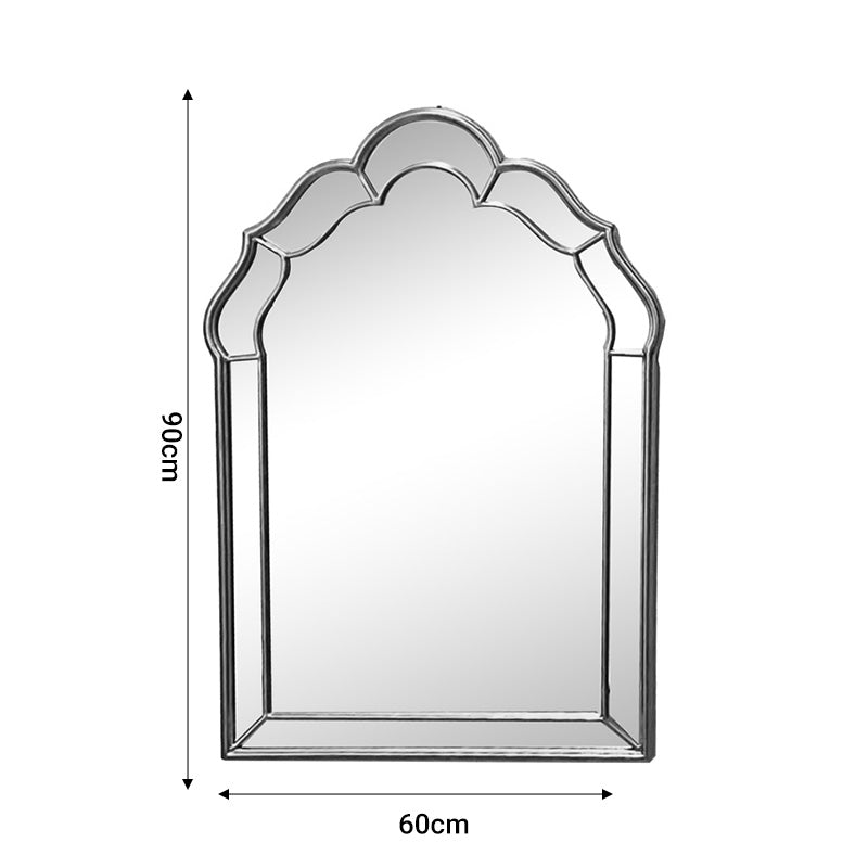 Καθρέπτης Xoton Inart χρυσό μέταλλο 60x3x90εκ INART