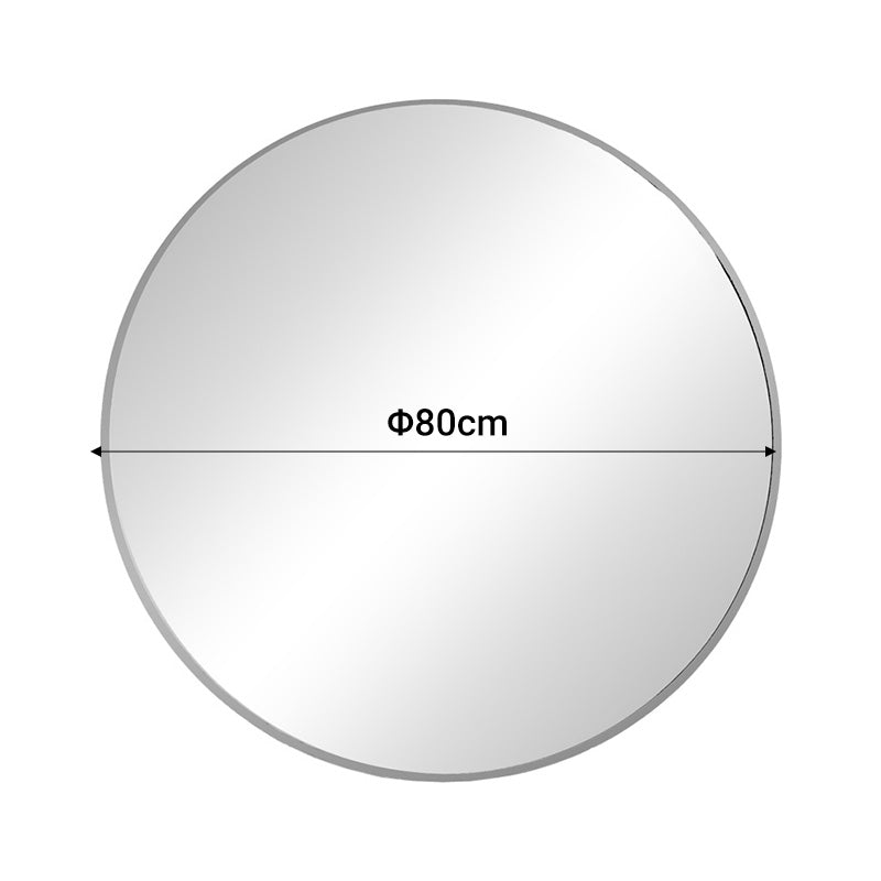 Καθρέπτης Emmett Inart χρυσό αλουμίνιο Φ80x2.5εκ INART