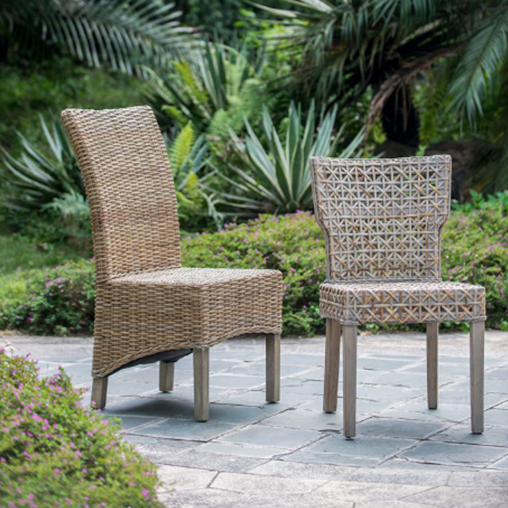 Artekko Rattan Καρέκλα Ξύλο Ρατάν σε Φυσική Απόχρωση (48x62x103)cm ARTEKKO