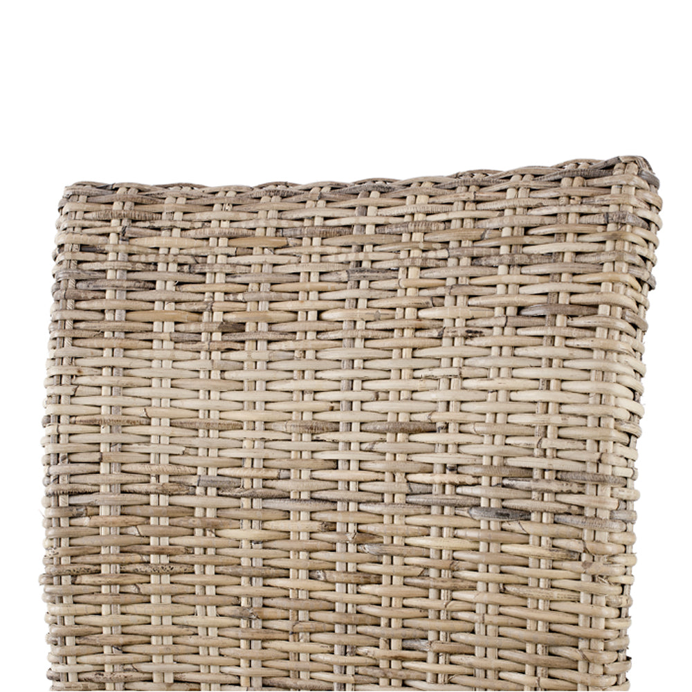 Artekko Rattan Καρέκλα Ξύλο Ρατάν σε Φυσική Απόχρωση (48x62x103)cm ARTEKKO