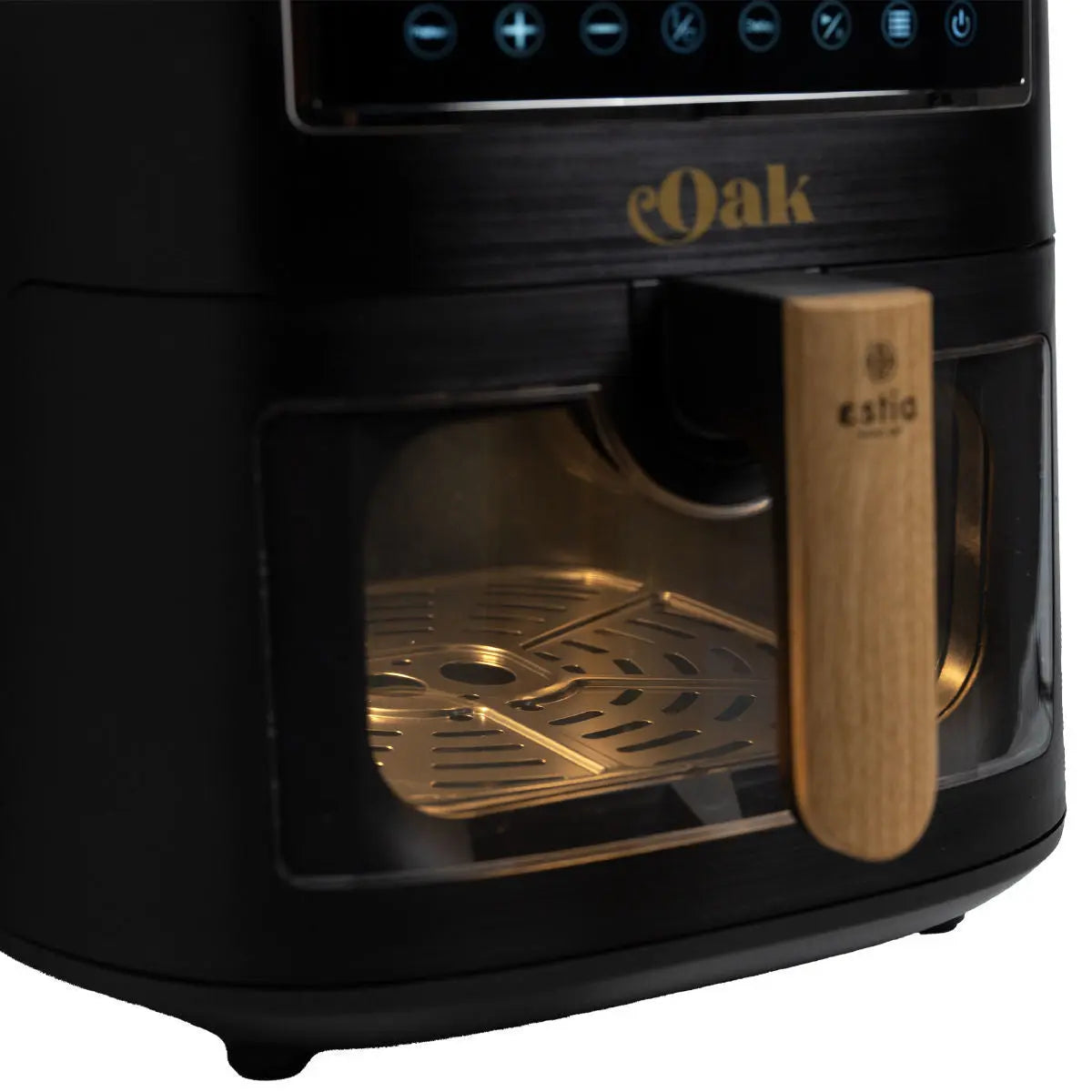 ΦΡΙΤΕΖΑ ΑΕΡΟΣ ESTIA OAK 1650w 7.2lt ME ΨΗΦΙΑΚΗ ΟΘΟΝΗ & 11 ΠΡΟΓΡΑΜΜΑΤΑ ΜΑΓΕΙΡΕΜΑΤΟΣ