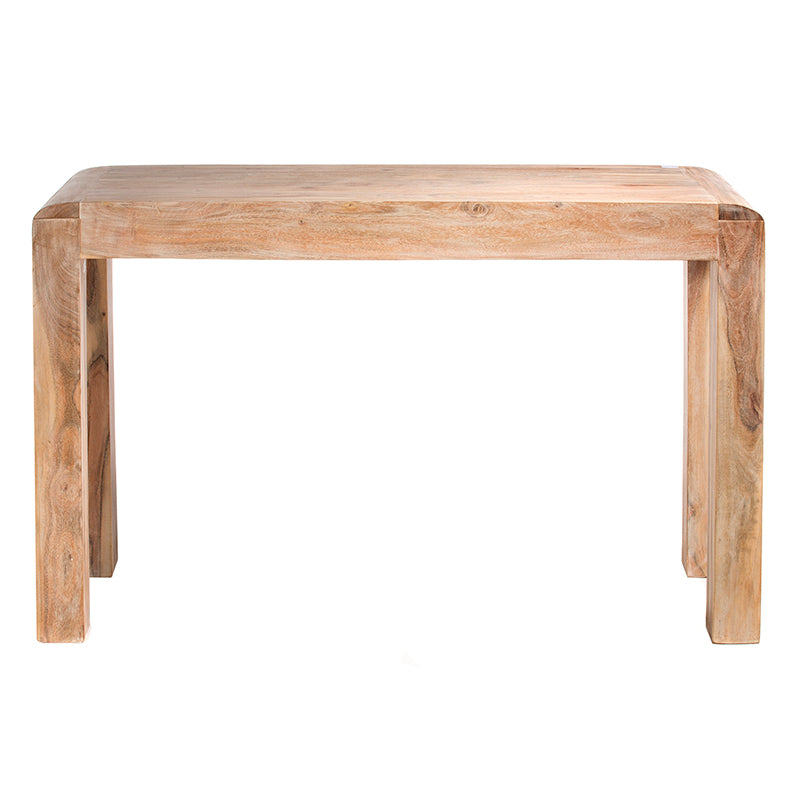 Artekko Console Κονσόλα Ξύλινη Λευκή Πατίνα (120x40x76)cm ARTEKKO