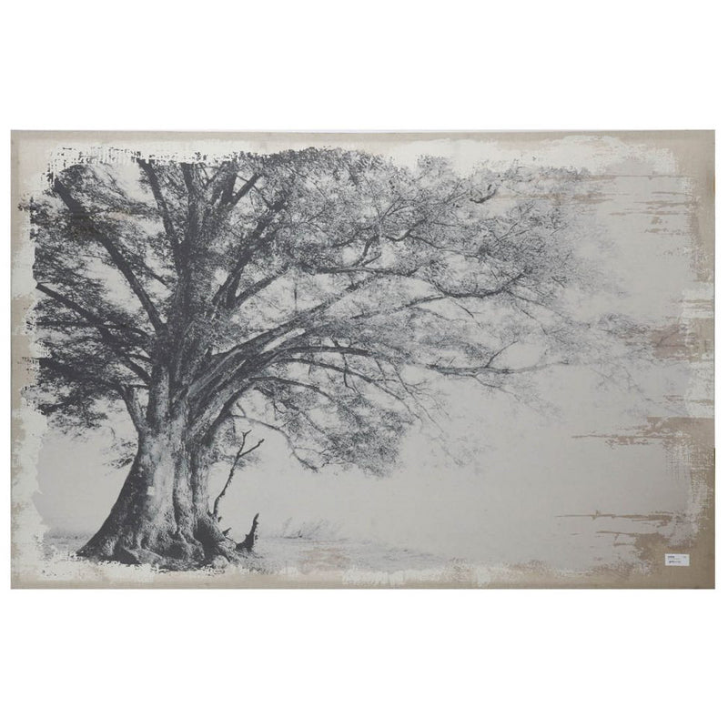 Artekko Arboreal Πίνακας Καμβάς Ξύλο Καμβάς Γκρι (150x3.8x100)cm ARTEKKO