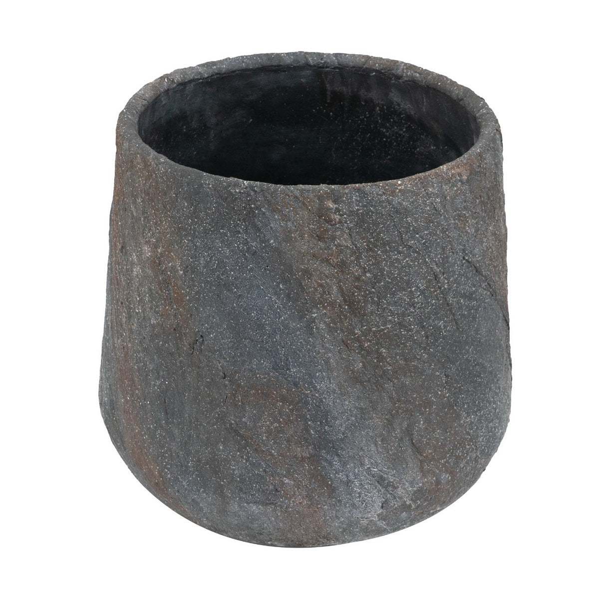 Artekko Planter Κασπώ Τσιμεντένιο Γκρι (36x36x34)cm ARTEKKO